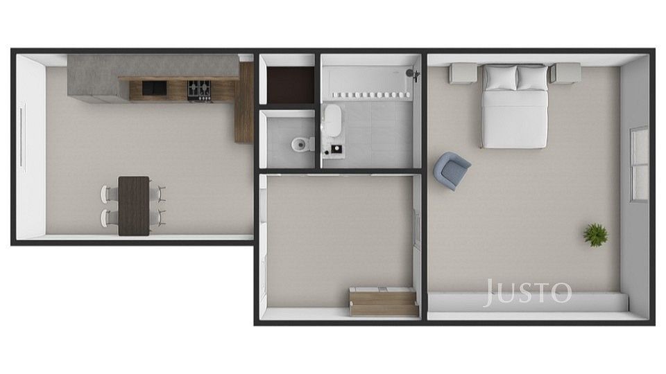 Byt 1+1 · 49 m² · Kounická, Praha 10 - Strašnice - 4