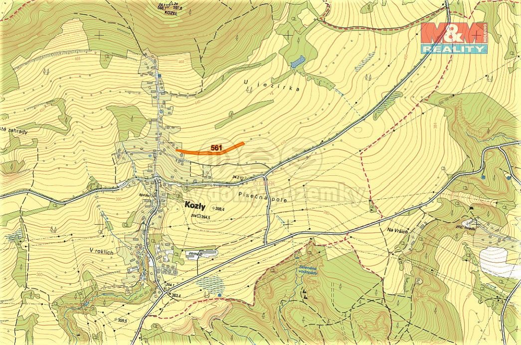 Prodej louka - Kozly, okres Česká Lípa, Liberecký kraj - 2