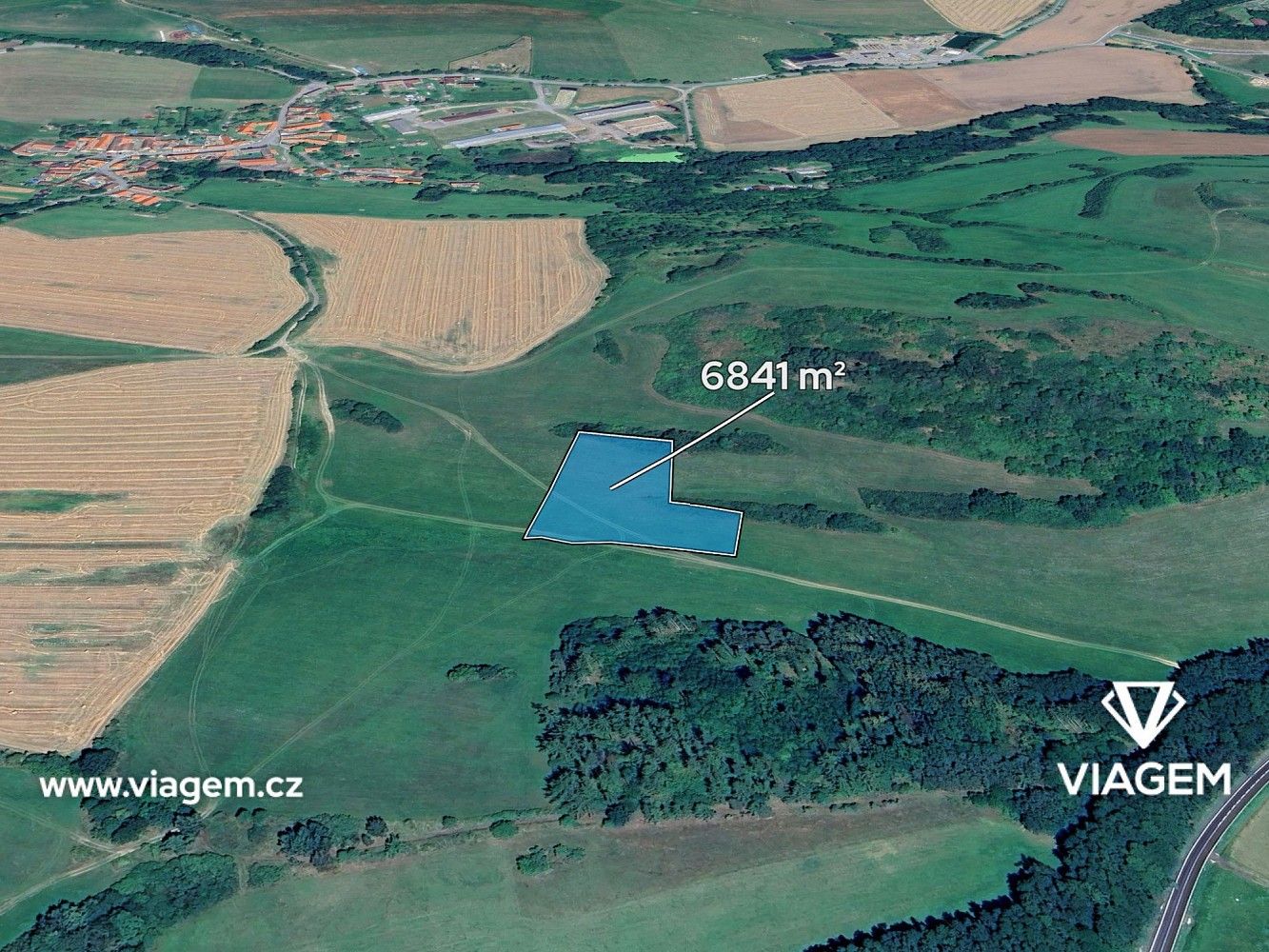 Zemědělské pozemky, Nišovice, okres Strakonice, Jihočeský kraj - 1