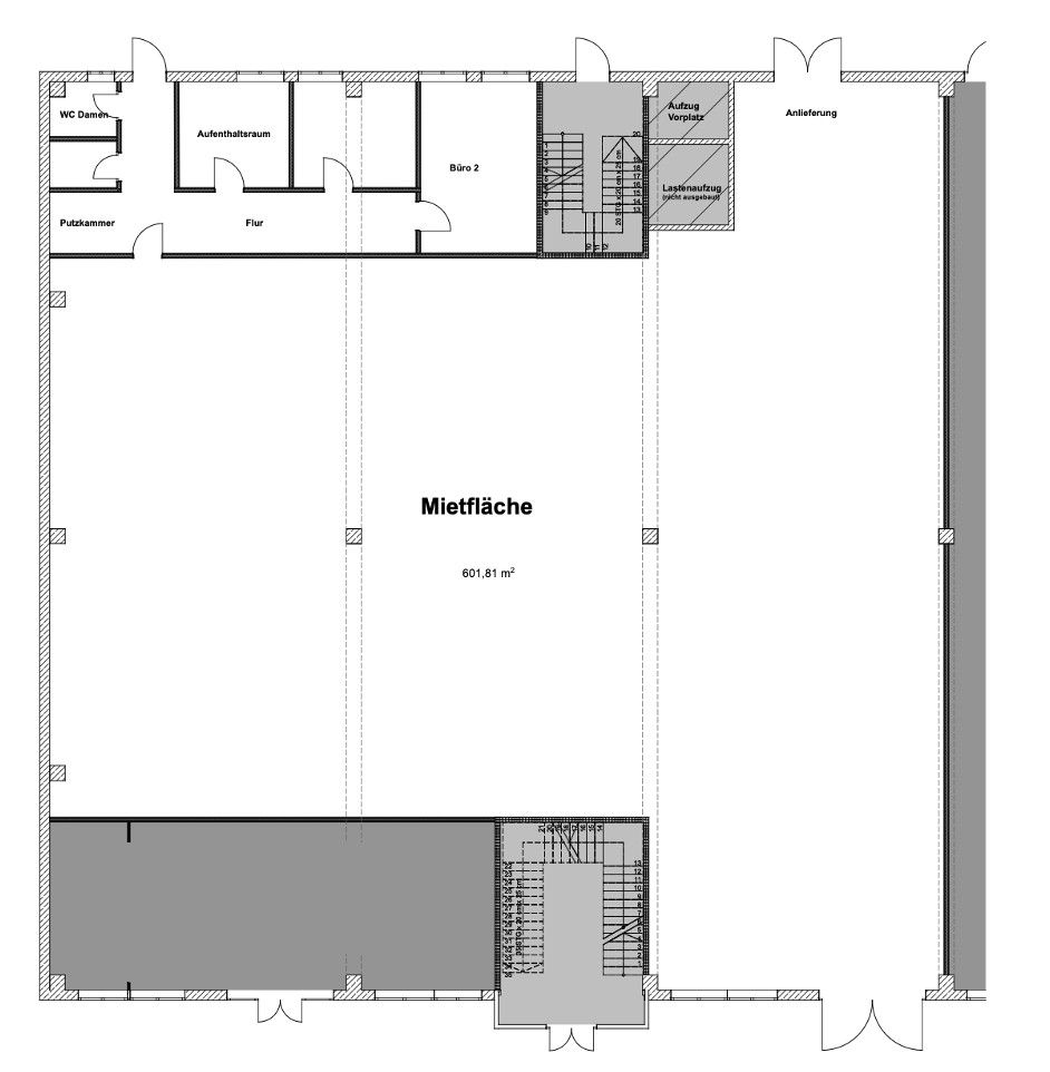 Obchodní prostory, Berghamer Str. 12 Erding Bergham Bayern 85435, 600 m² - 1