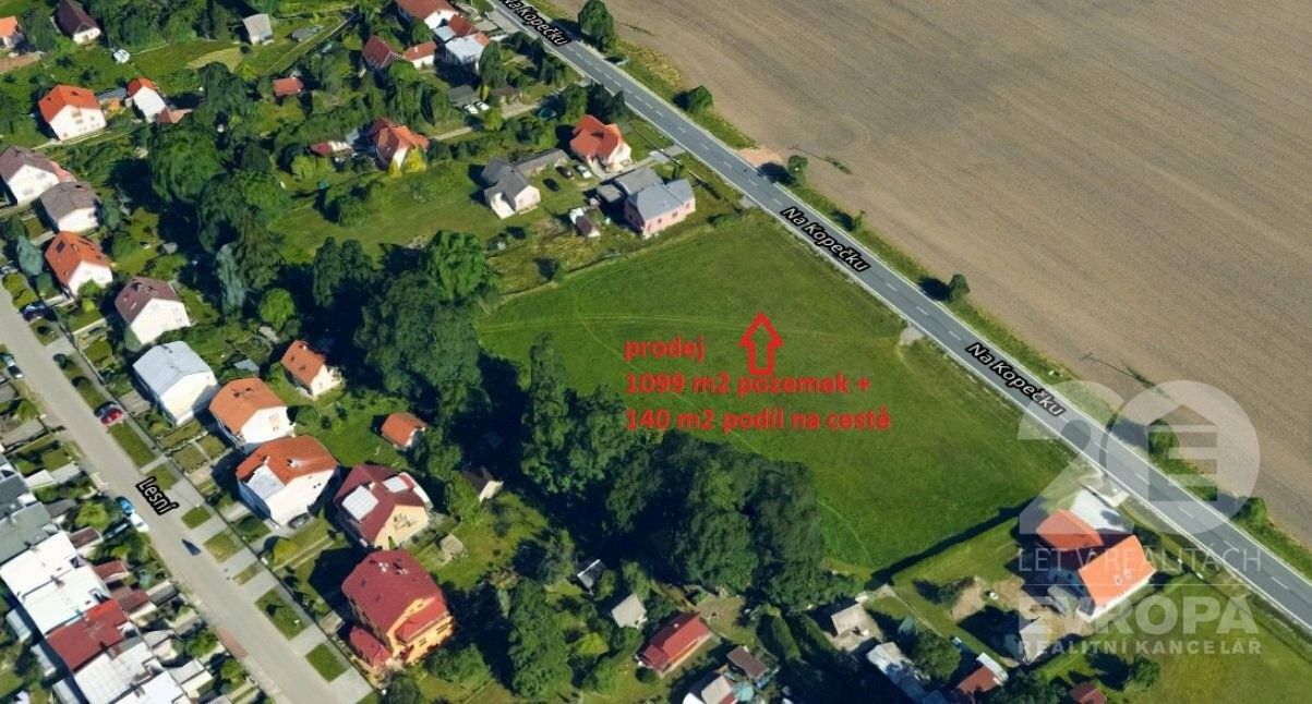Prodej pozemek pro bydlení - Na Kopečku, Třeboň, 1 239 m²