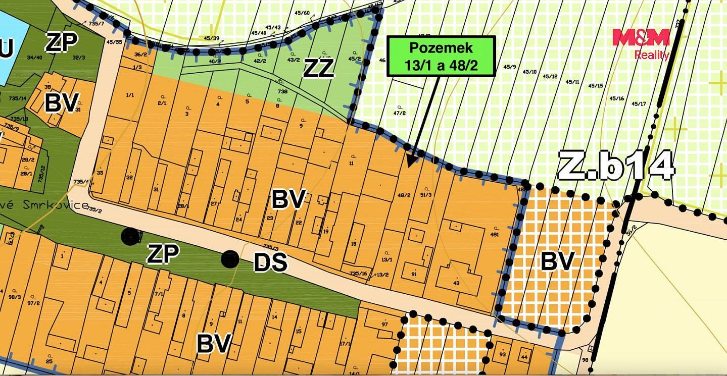 Pozemky pro bydlení, Ostroměř - Nové Smrkovice, okres Jičín - 2