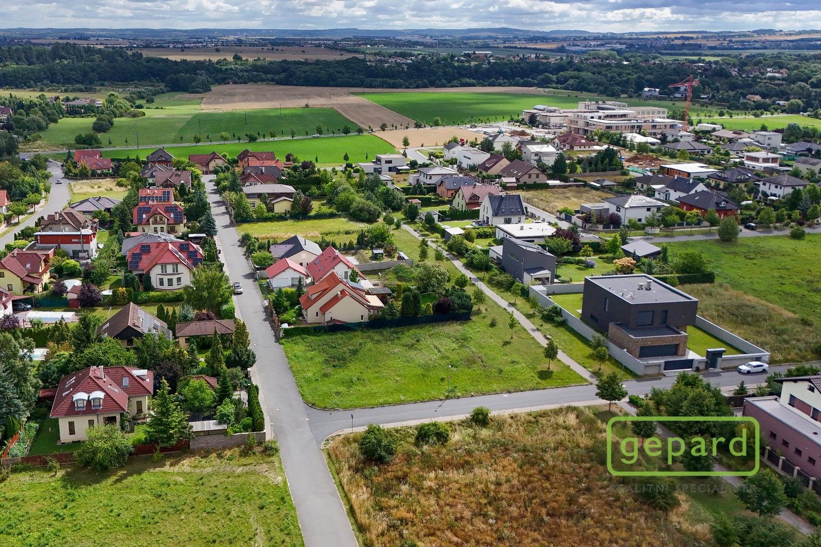 Pozemky pro bydlení, Racková, Jesenice, 1 196 m² - 2