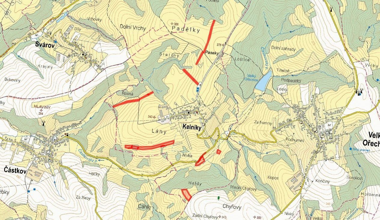 Prodej zemědělský pozemek - Kelníky, okres Zlín, Zlínský kraj - 5