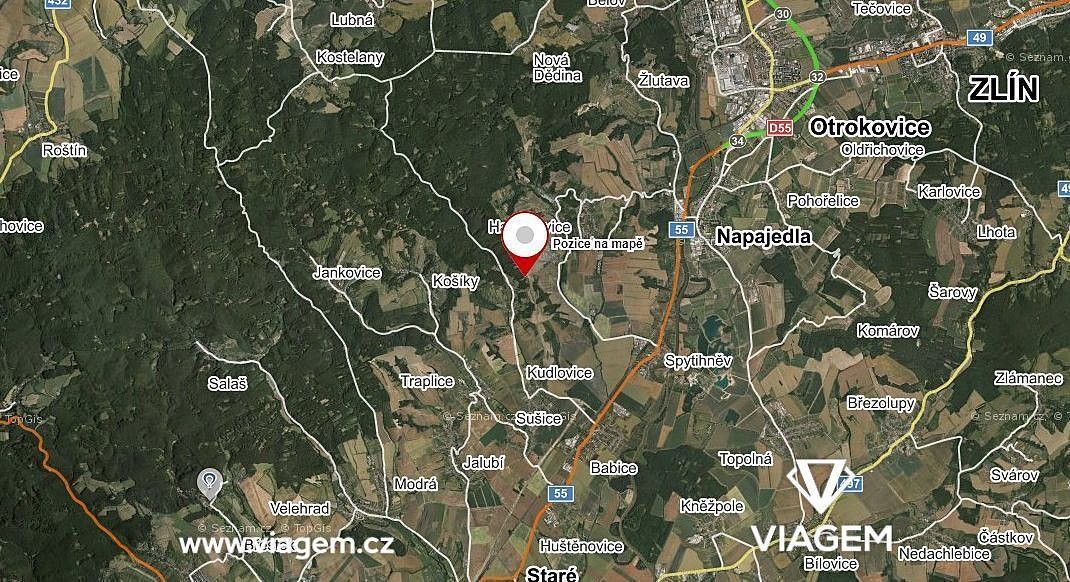 Louka, 3 479 m²