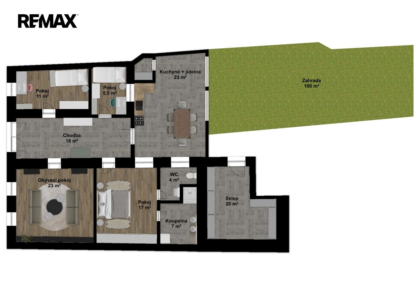 Prodej byt 3+1 - Odrovice, 220 m² - 5