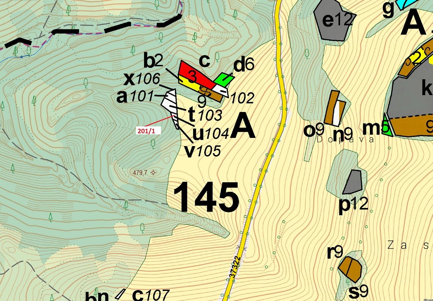 Les · Vysoká - 3