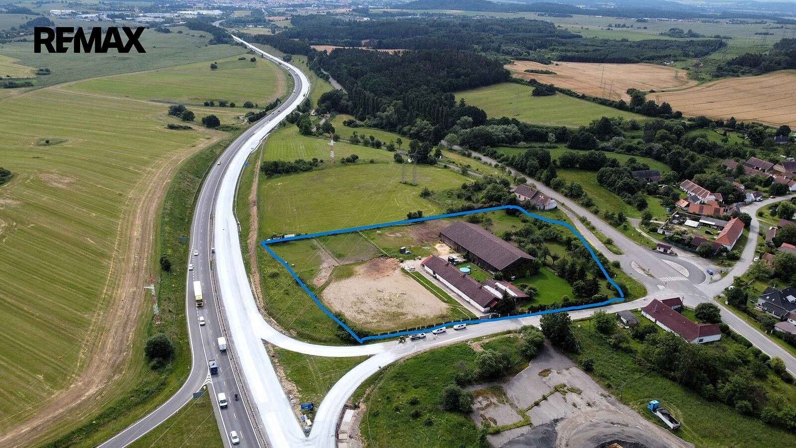 Komerční pozemky, Drhovle - Chlaponice, okres Písek - 1