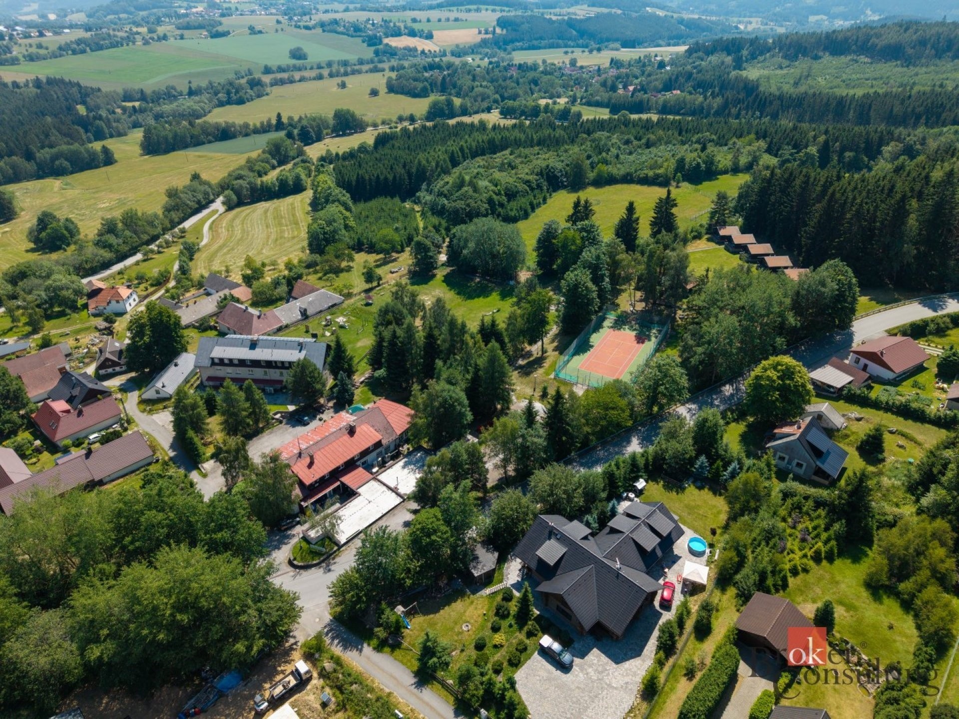 Ostatní, Lhota nad Rohanovem, Vacov, 1 664 m² - 1
