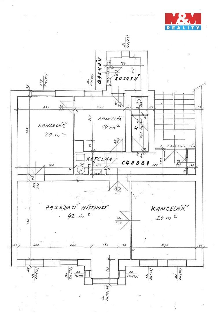 Kanceláře, Lidická, Jablonec nad Nisou, 118 m² - 2