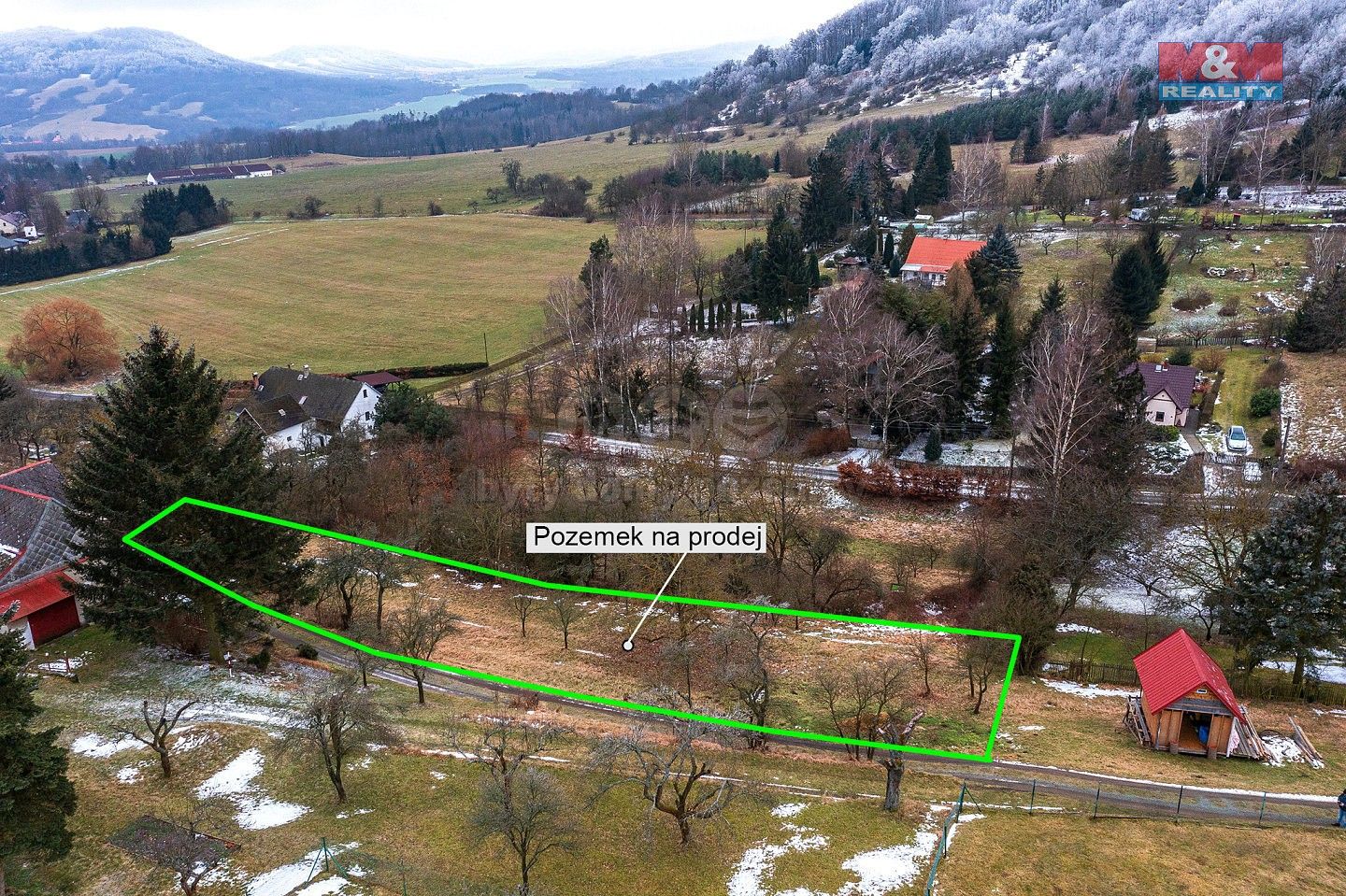 Zahrada, 1 537 m²