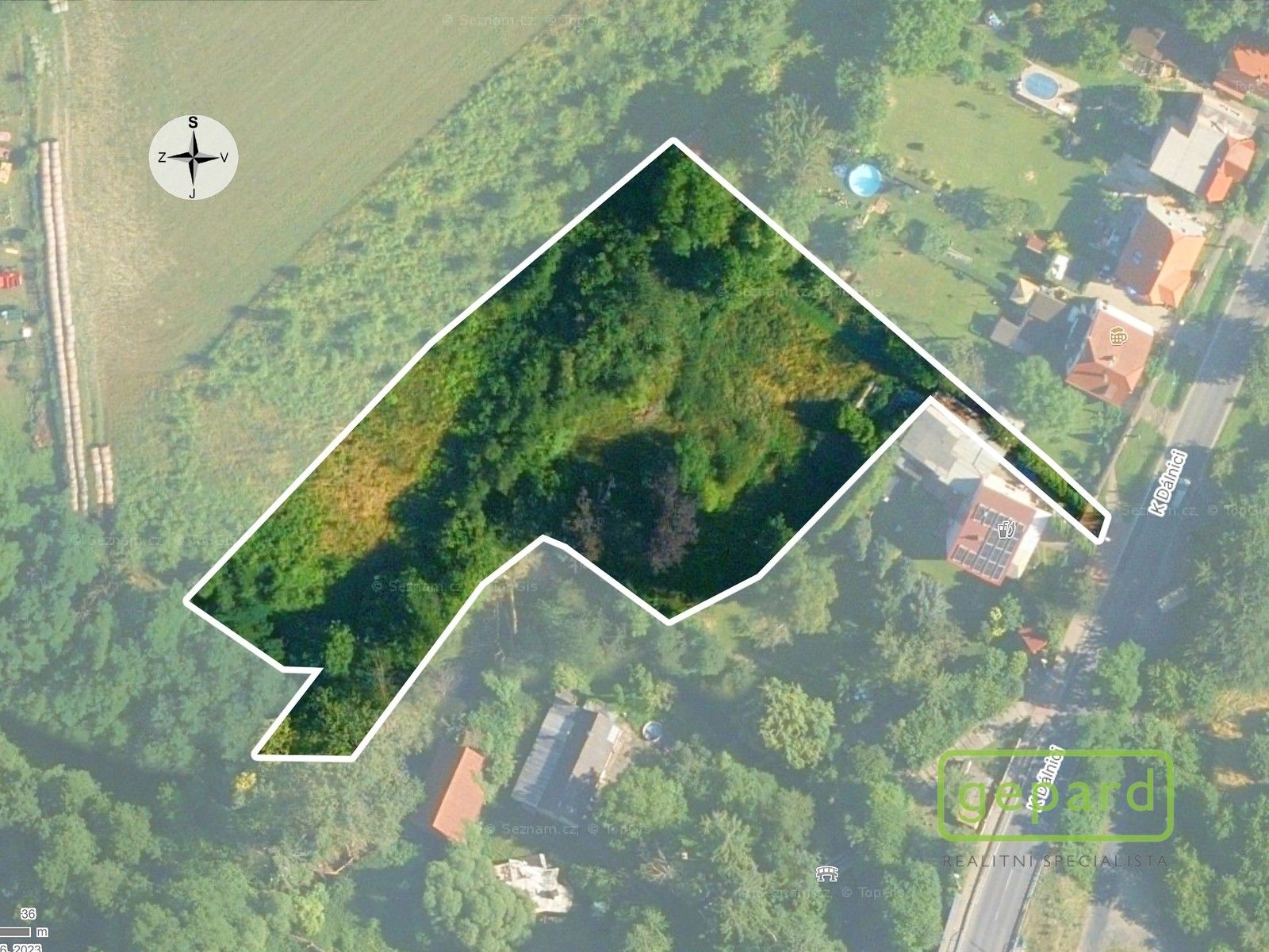 Pozemek pro bydlení, 4 855 m²