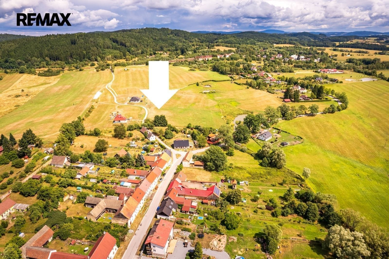 Pozemky pro bydlení, Horní Dvořiště, 4 020 m² - 1