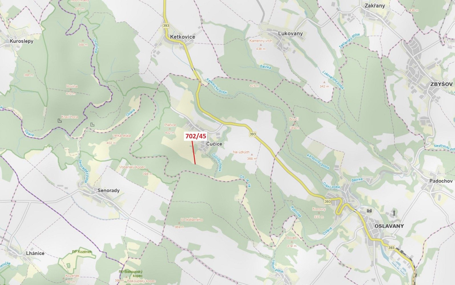 Les, 103 m²