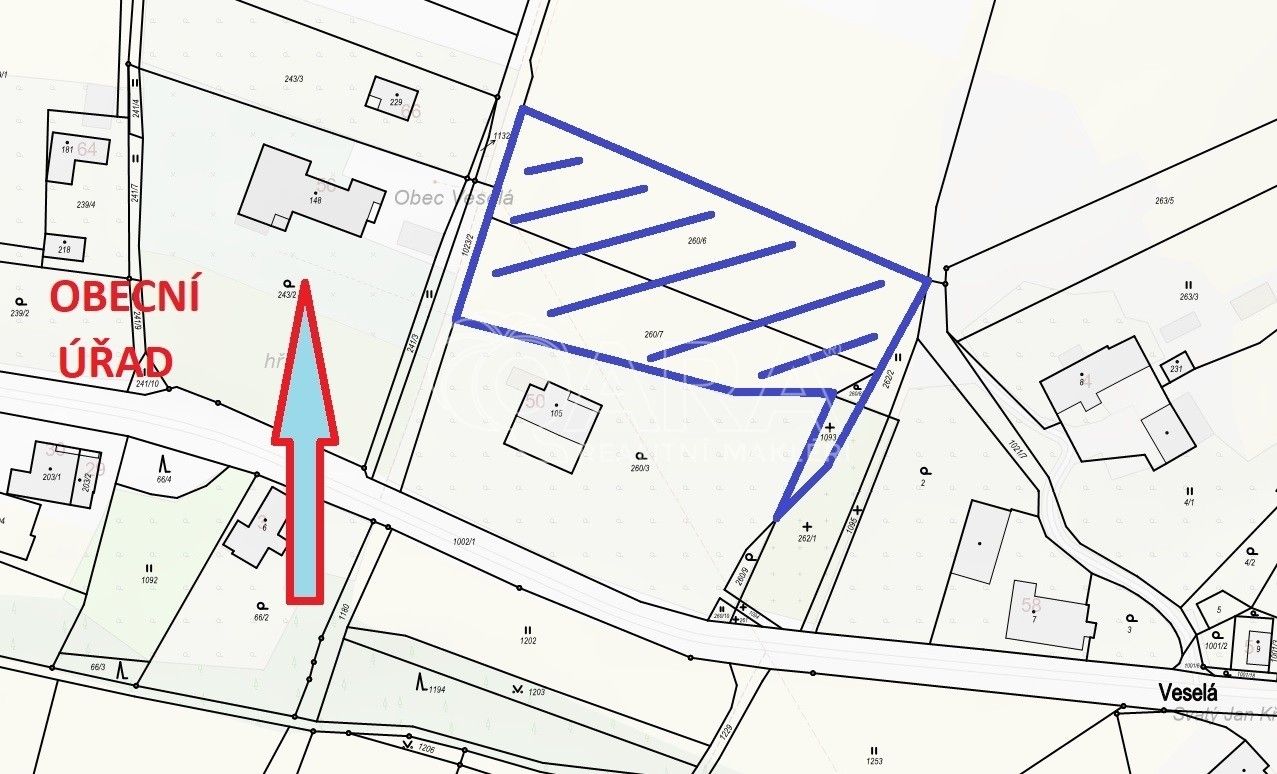 Prodej pozemek pro bydlení - , Veselá, 5 m²