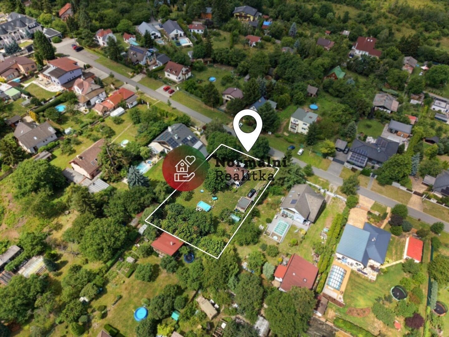 Pozemek pro bydlení · 1 384 m² · Sportovní, Řitka - 2