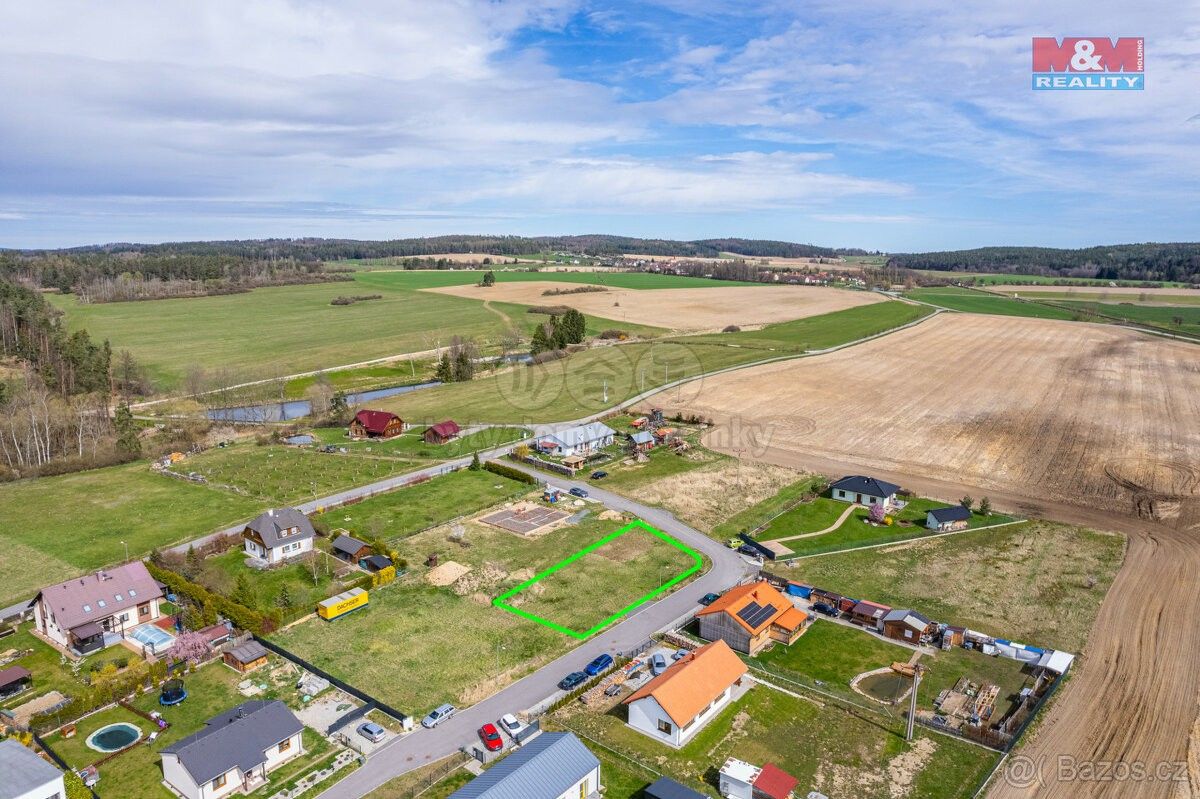 Prodej pozemek pro bydlení - Jetětice, 398 48, 1 002 m²
