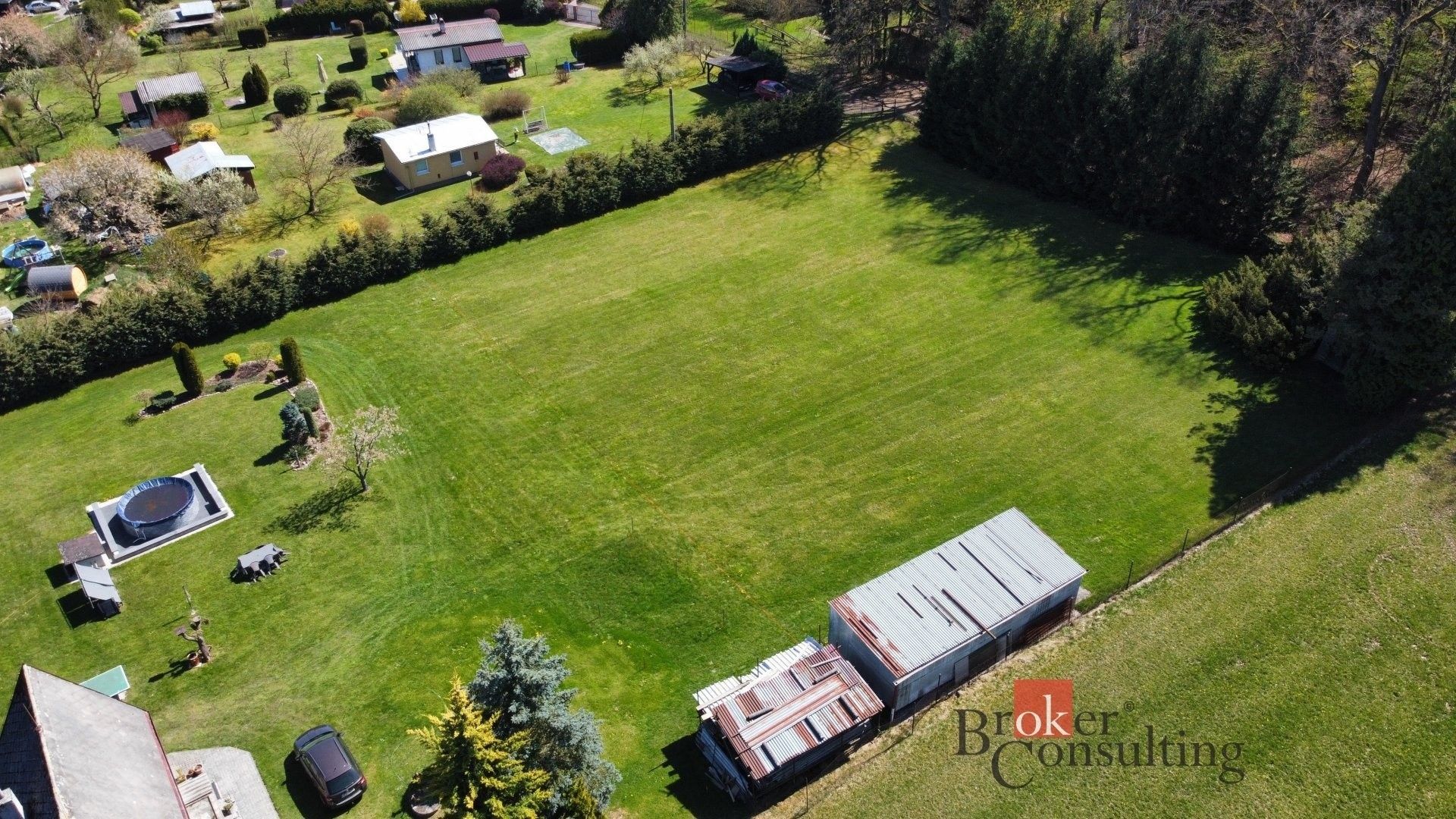 Zahrady, Němčičky, Rokycany, 2 555 m² - 1