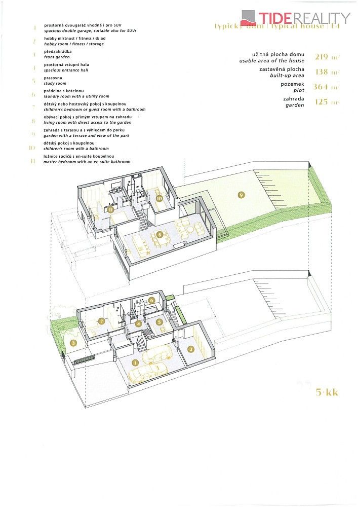 Pronájem rodinný dům - Praha, Hlavní město Praha, 220 m² - 5