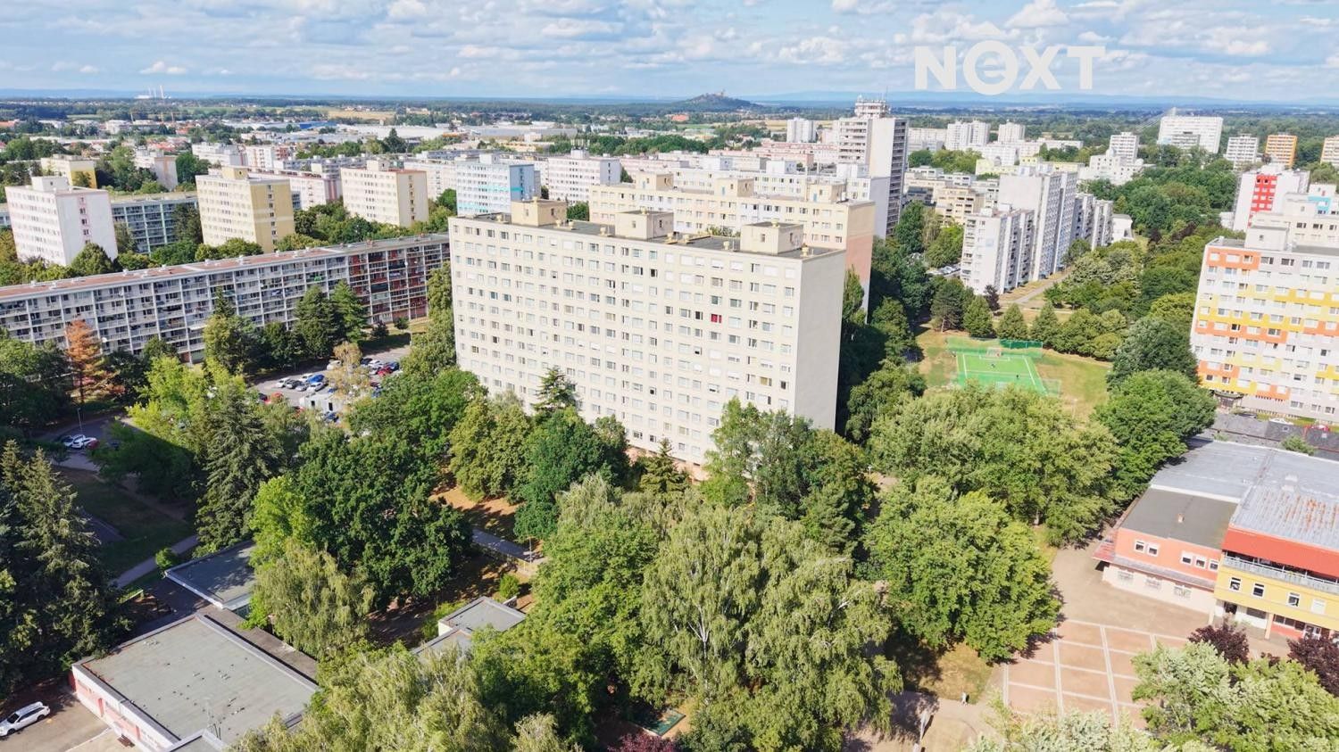 Prodej byt 2+kk - Družby 335, Pardubice Polabiny, 32 m² - 2