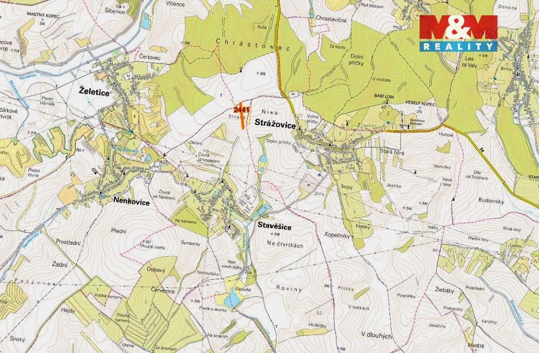 Prodej pozemek pro bydlení - Stavěšice, 696 38