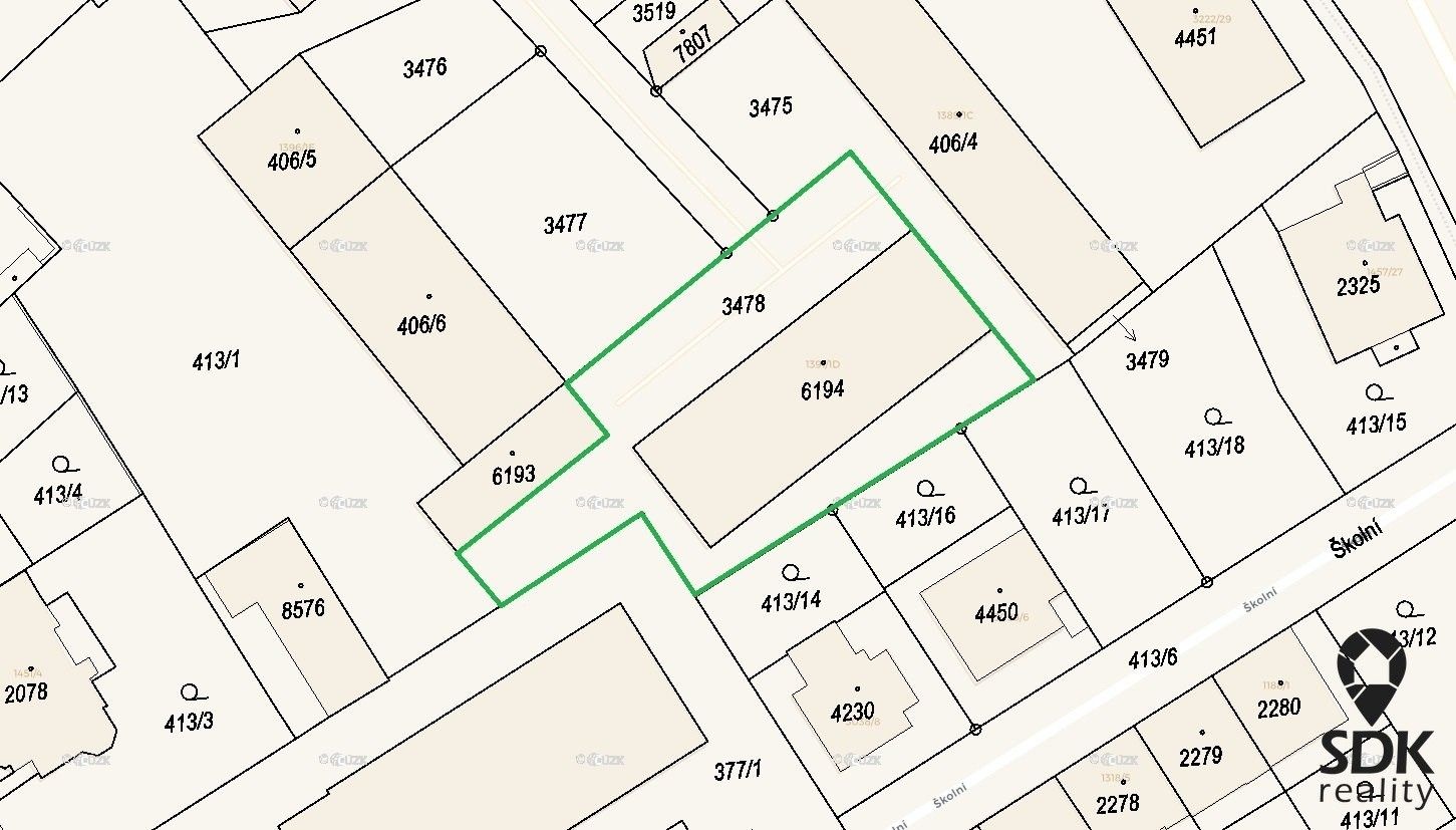 Prodej pozemek pro bydlení - Štěchovice, Kroměříž