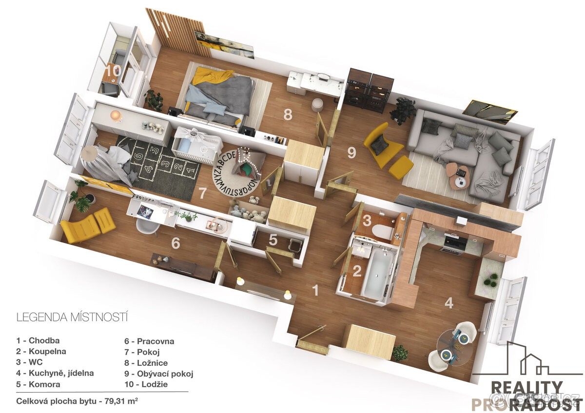 Prodej byt - Ostrava, 700 30