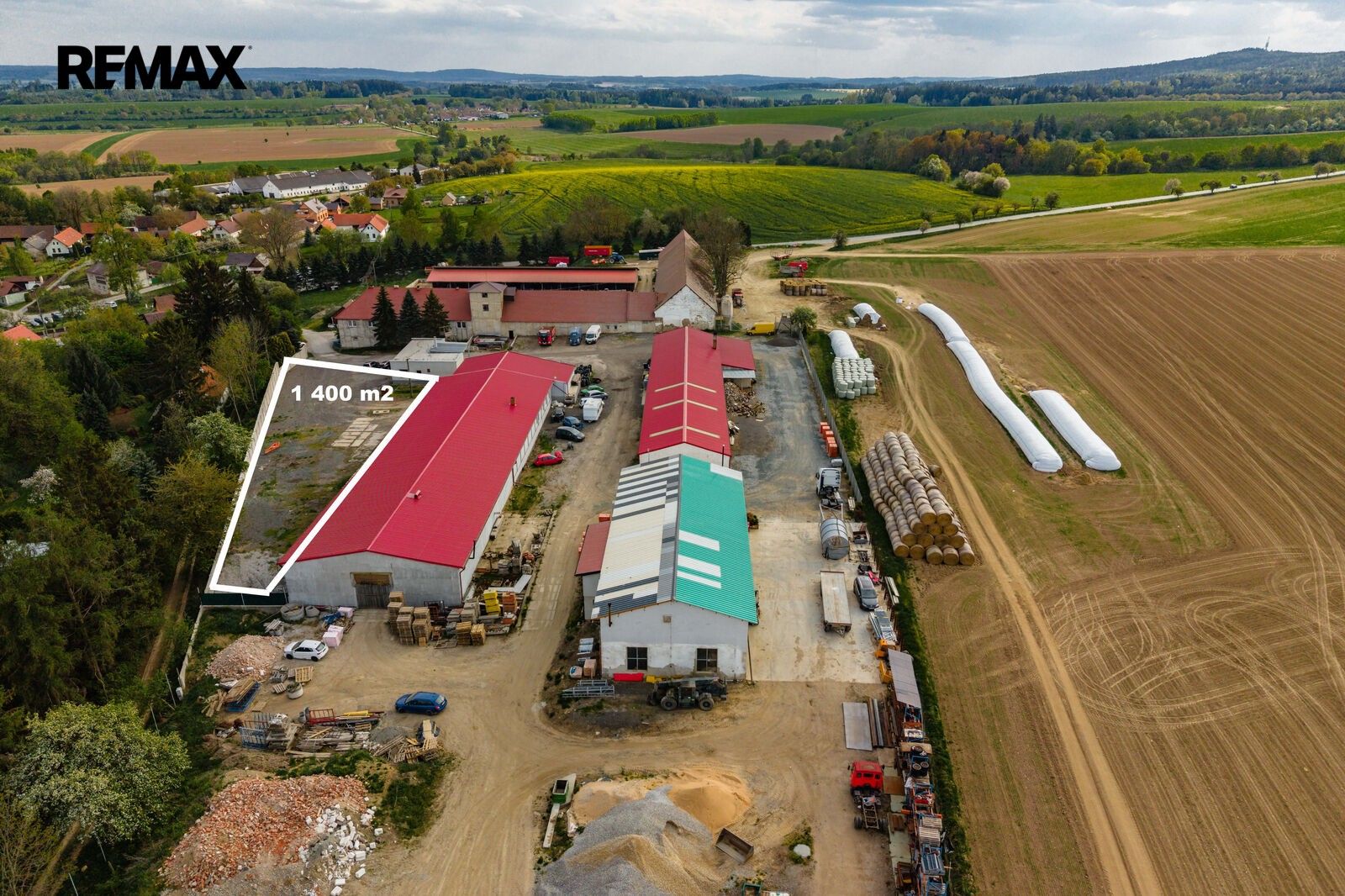Sklady, Buřenice, 1 400 m² - 1