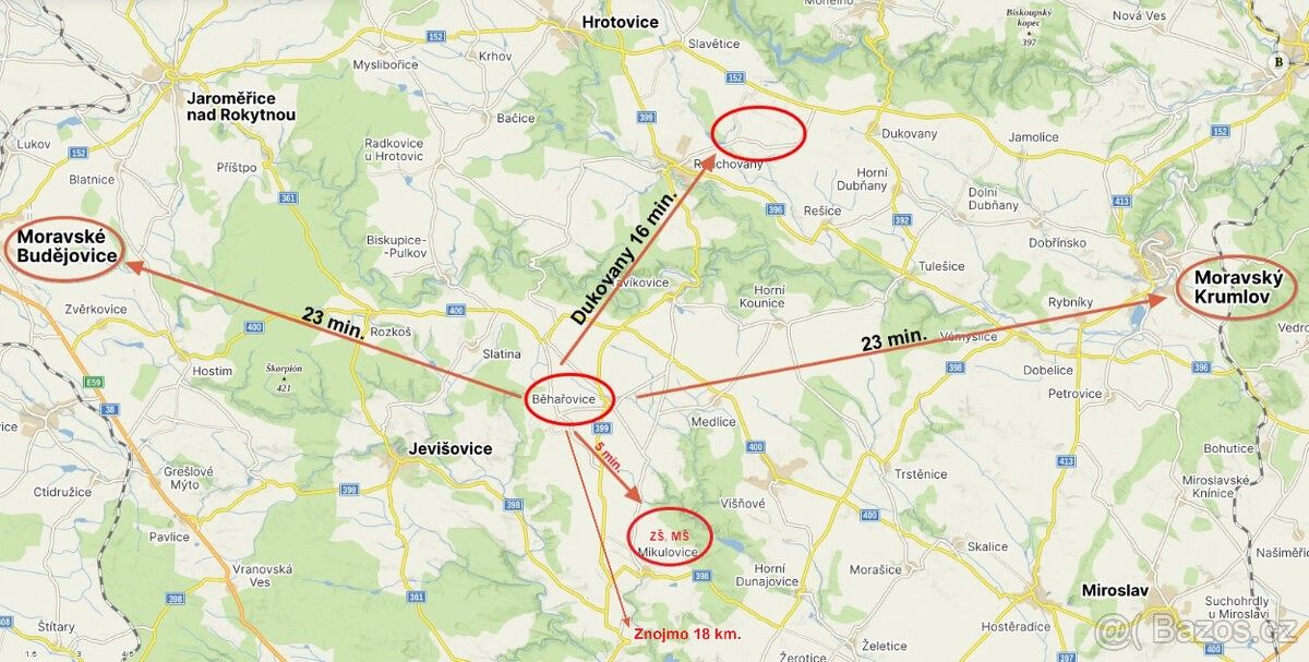 Prodej rodinný dům - 671 39, Znojmo