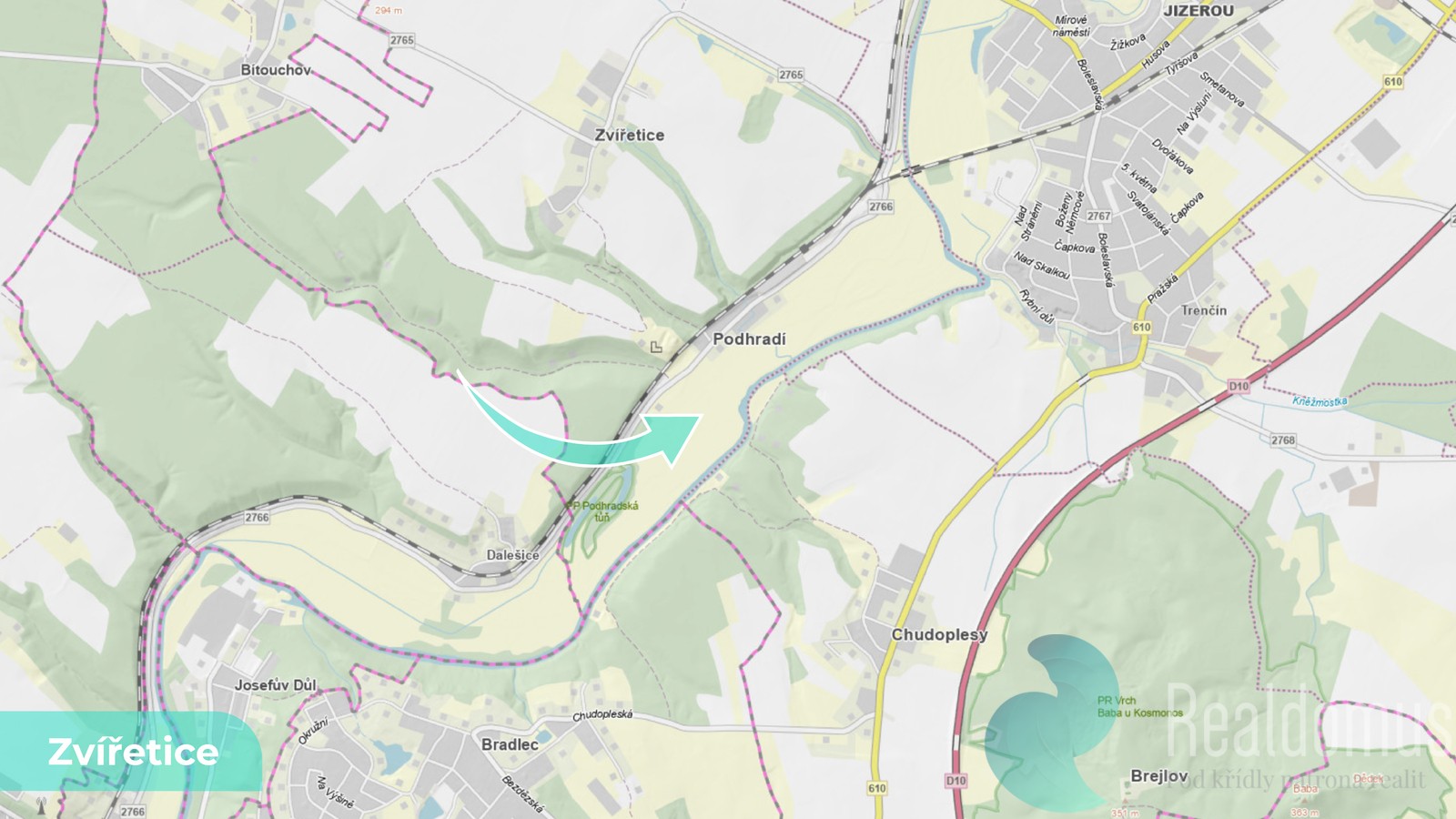 Zemědělský pozemek · 1 908 m² · Bakov nad Jizerou - 3