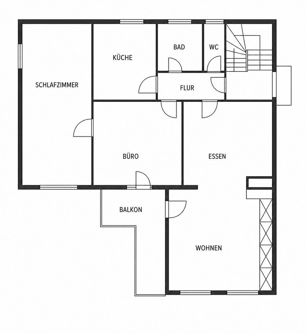3+1, , Bádensko-Württembersko, 100 m² - 2