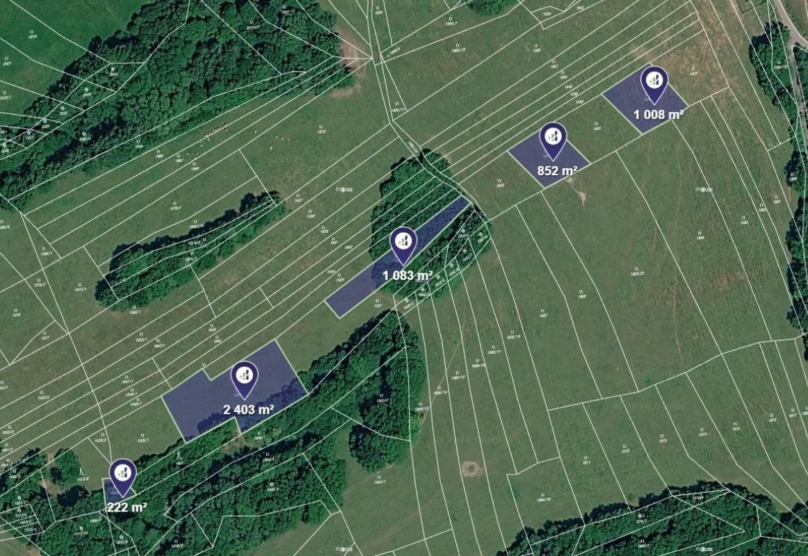 Louka, 5 568 m²