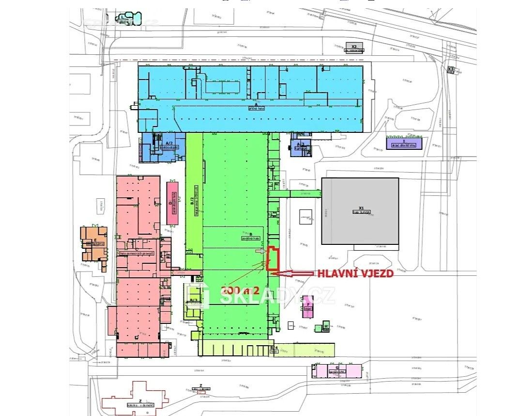 Pronájem sklad - Louny, 234 m² - 5