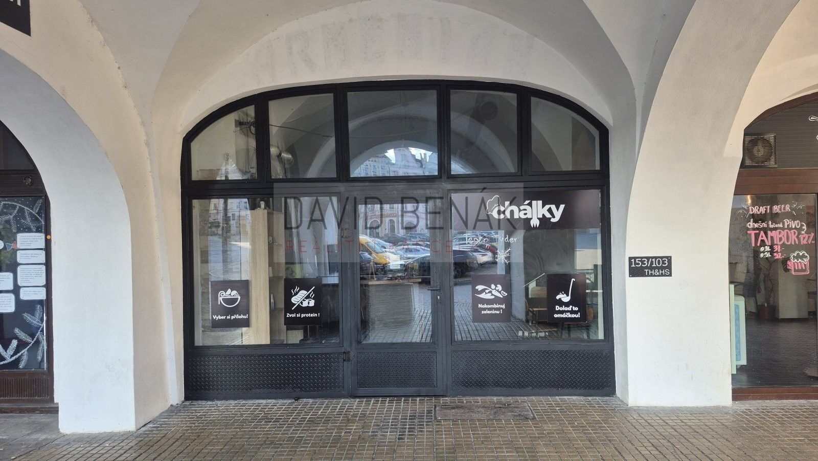 Obchodní prostory, Velké náměstí, Hradec Králové, 90 m²