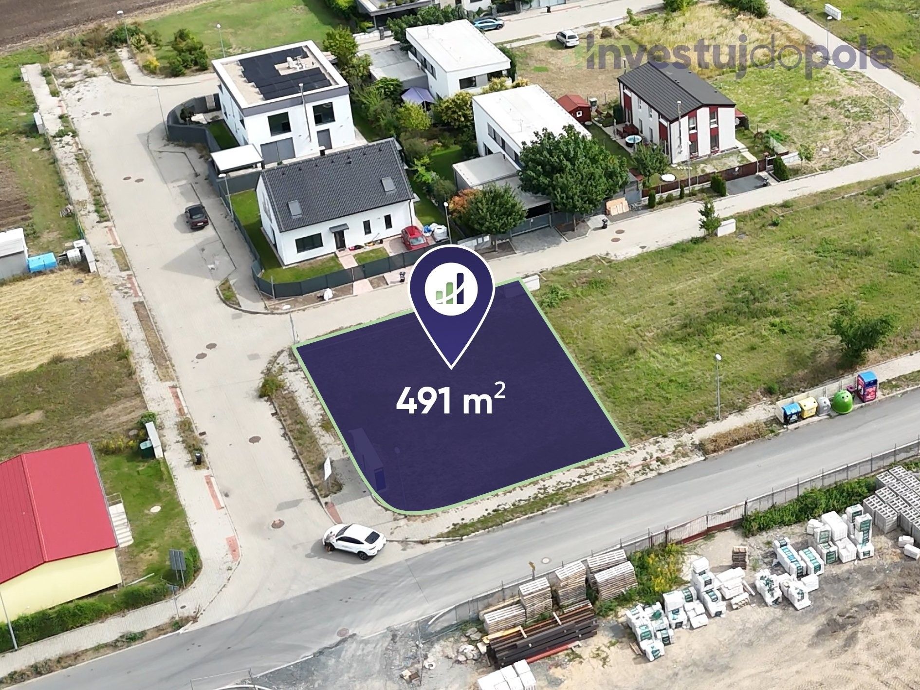 Pozemek pro bydlení, 491 m²