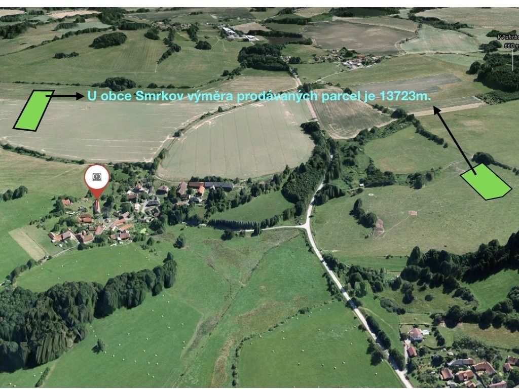 Zemědělské pozemky, Smrkov, Jistebnice