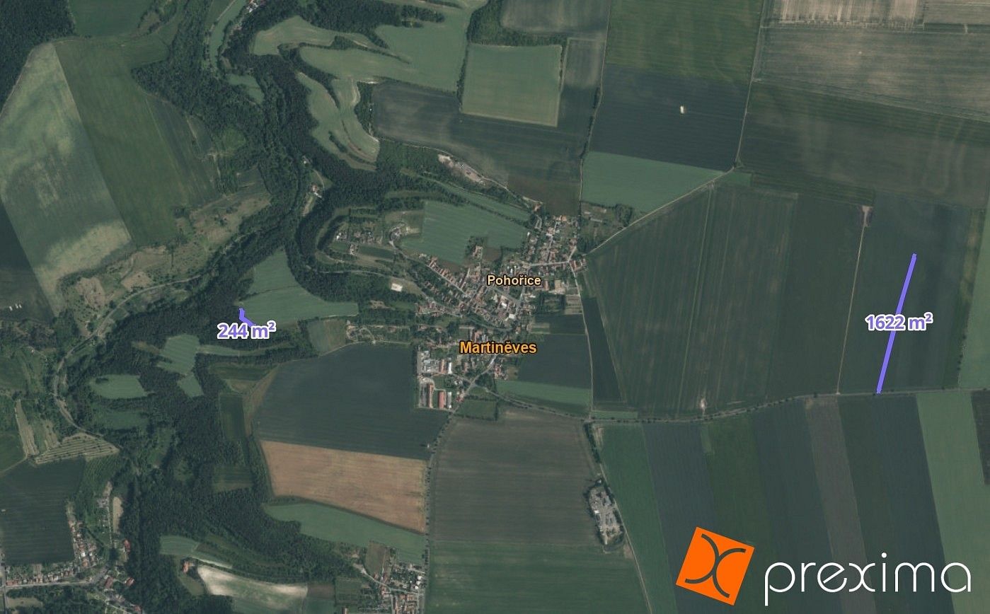 Zemědělské pozemky, Martiněves, okres Litoměřice - 1