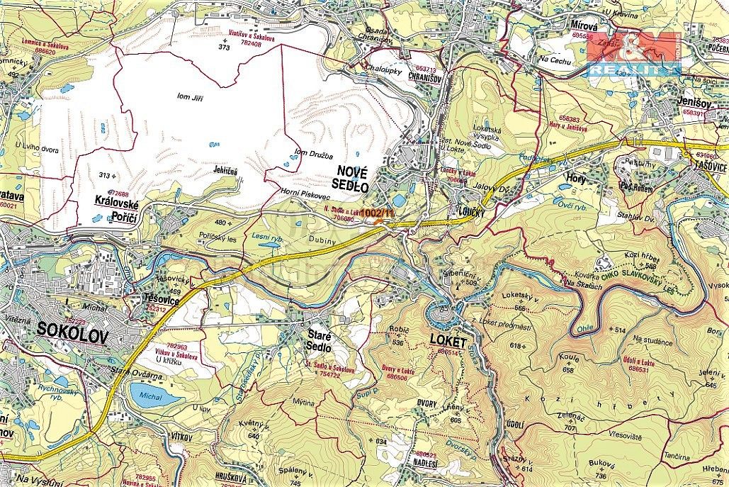 Prodej louka - Nové Sedlo, okres Sokolov, Karlovarský kraj - 5