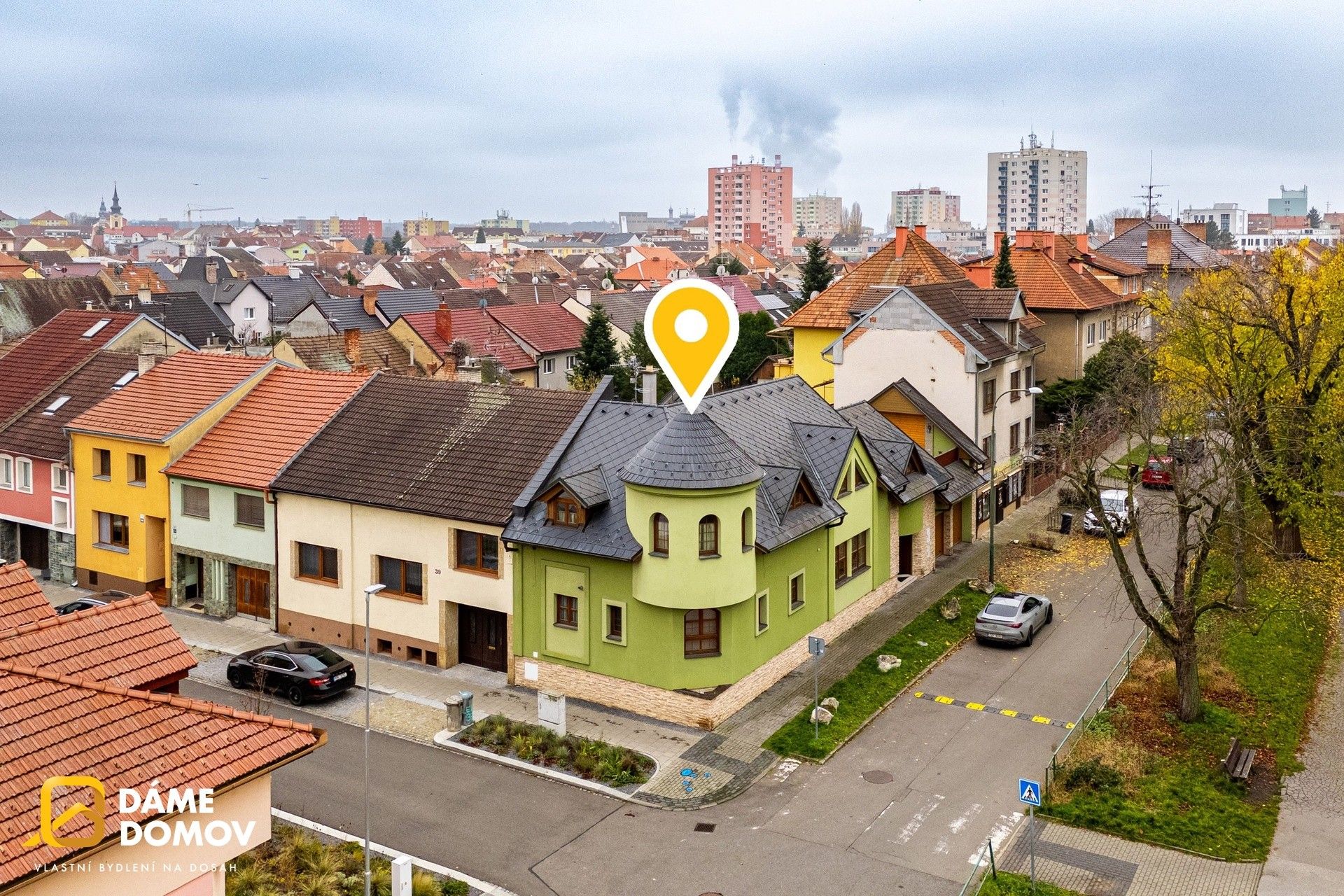 Rodinné domy, Mírové nám., Hodonín, 279 m²