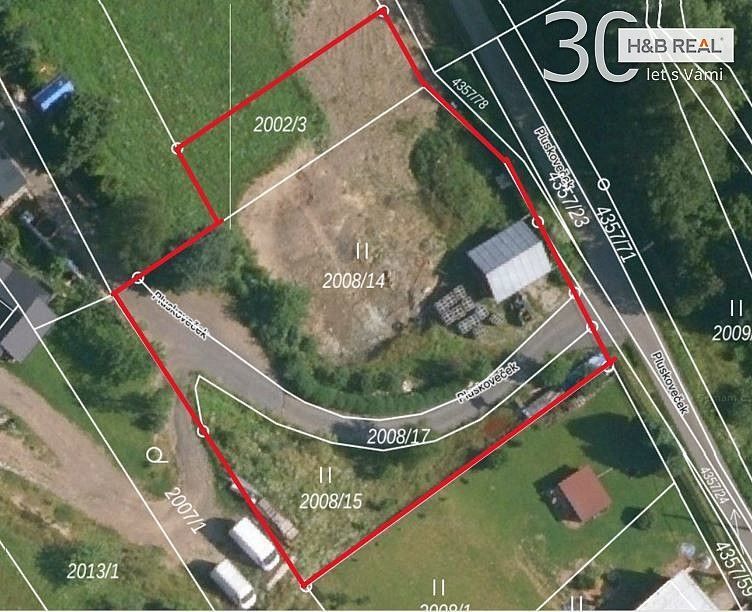 Pozemek pro bydlení, 2 005 m²