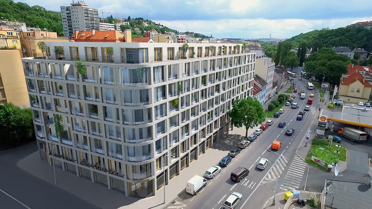 1+kk, Hlaváčkova, Praha - Košíře, 33 m² - 2