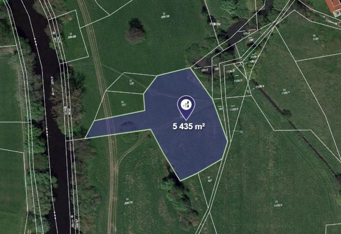 Louky, Brodce, 5 435 m²