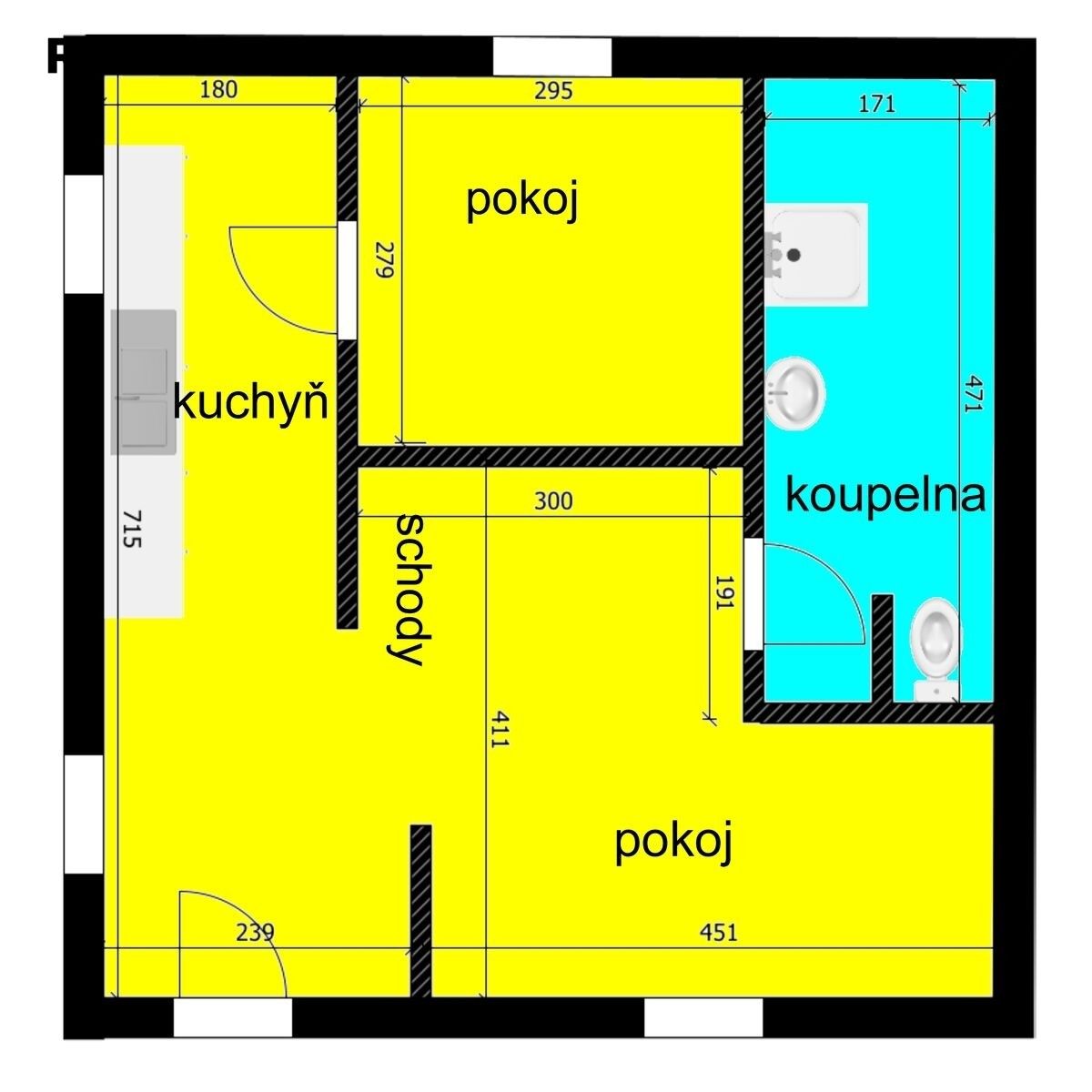 Prodej chata - Na Vodrážce 95, Sadská, 87 m² - 5