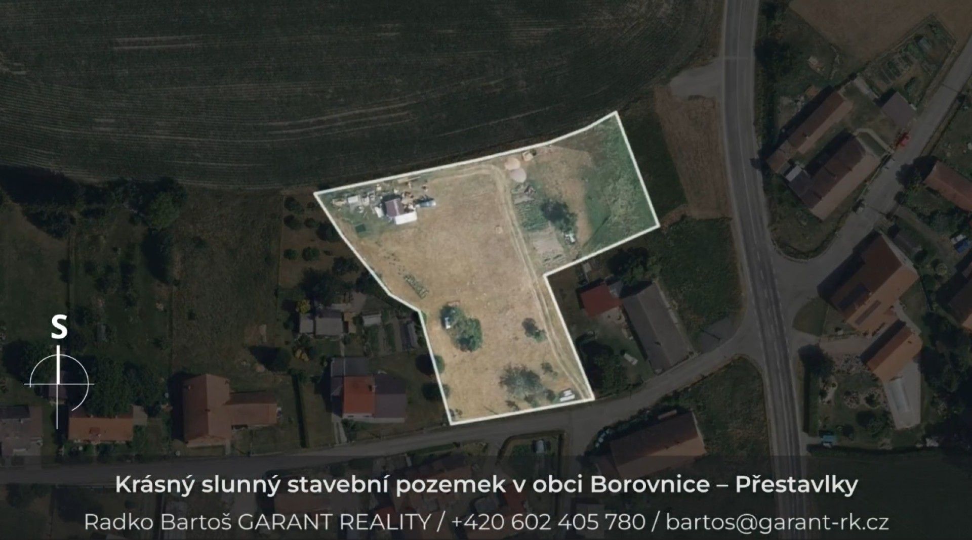 Pozemky pro bydlení, Přestavlky, Borovnice