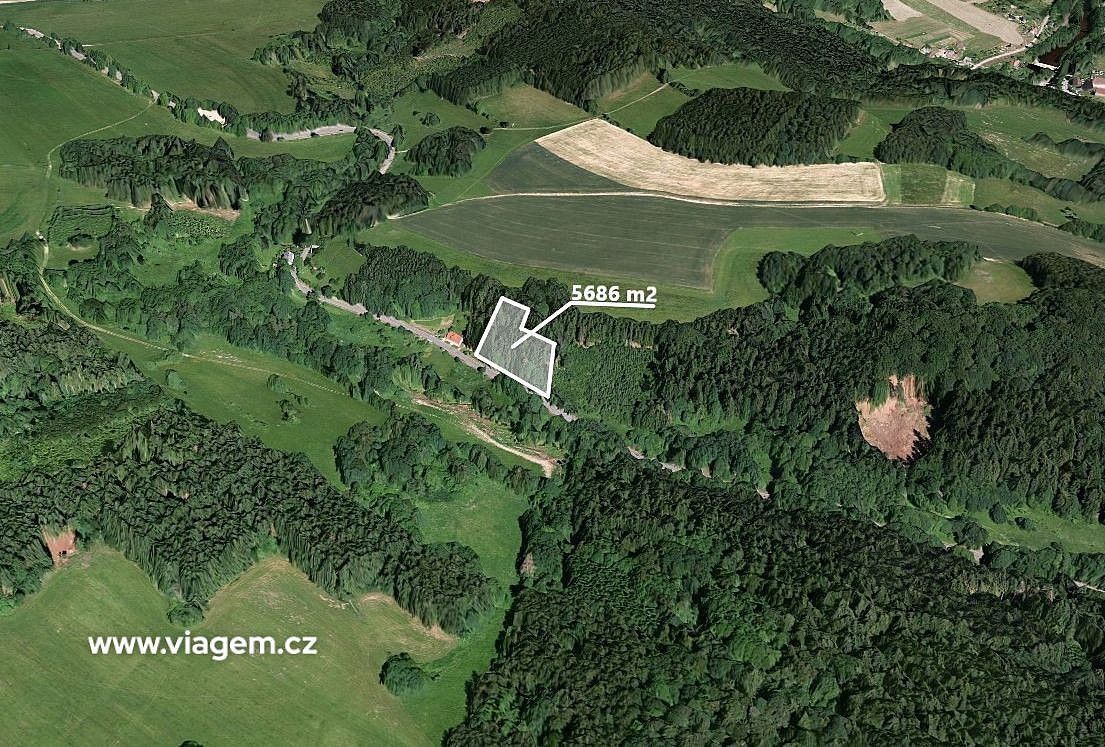Prodej zahrada - Poniklá, okres Semily, Liberecký kraj - 2