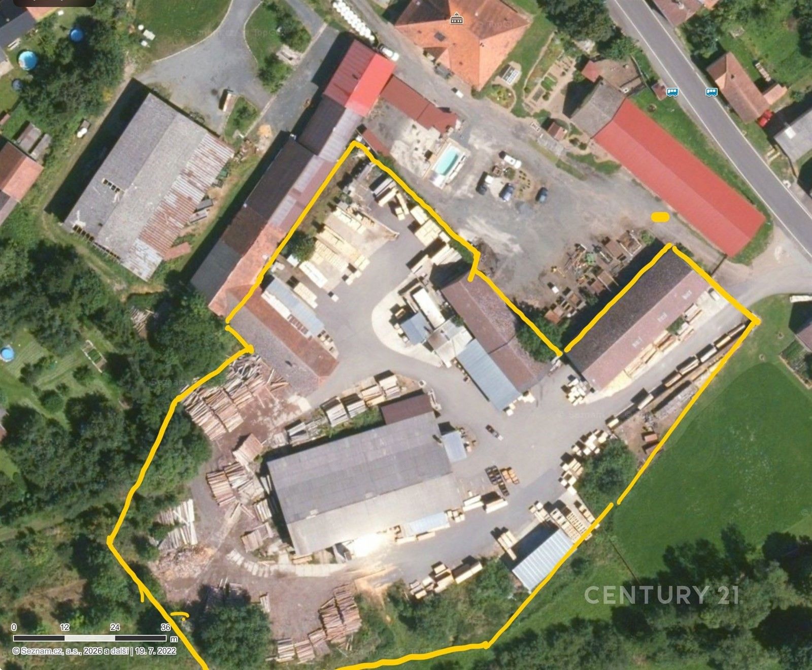 Výrobní prostory, Mladý Smolivec Dožice, 2 215 m² - 1