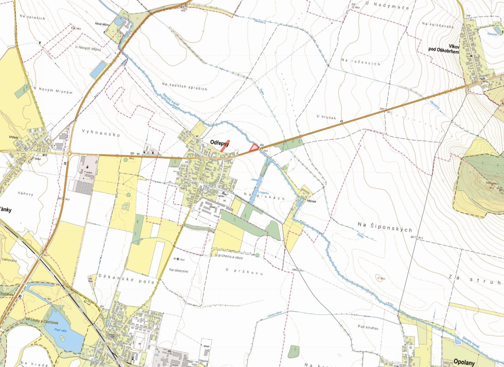 Zemědělský pozemek, 3 798 m²