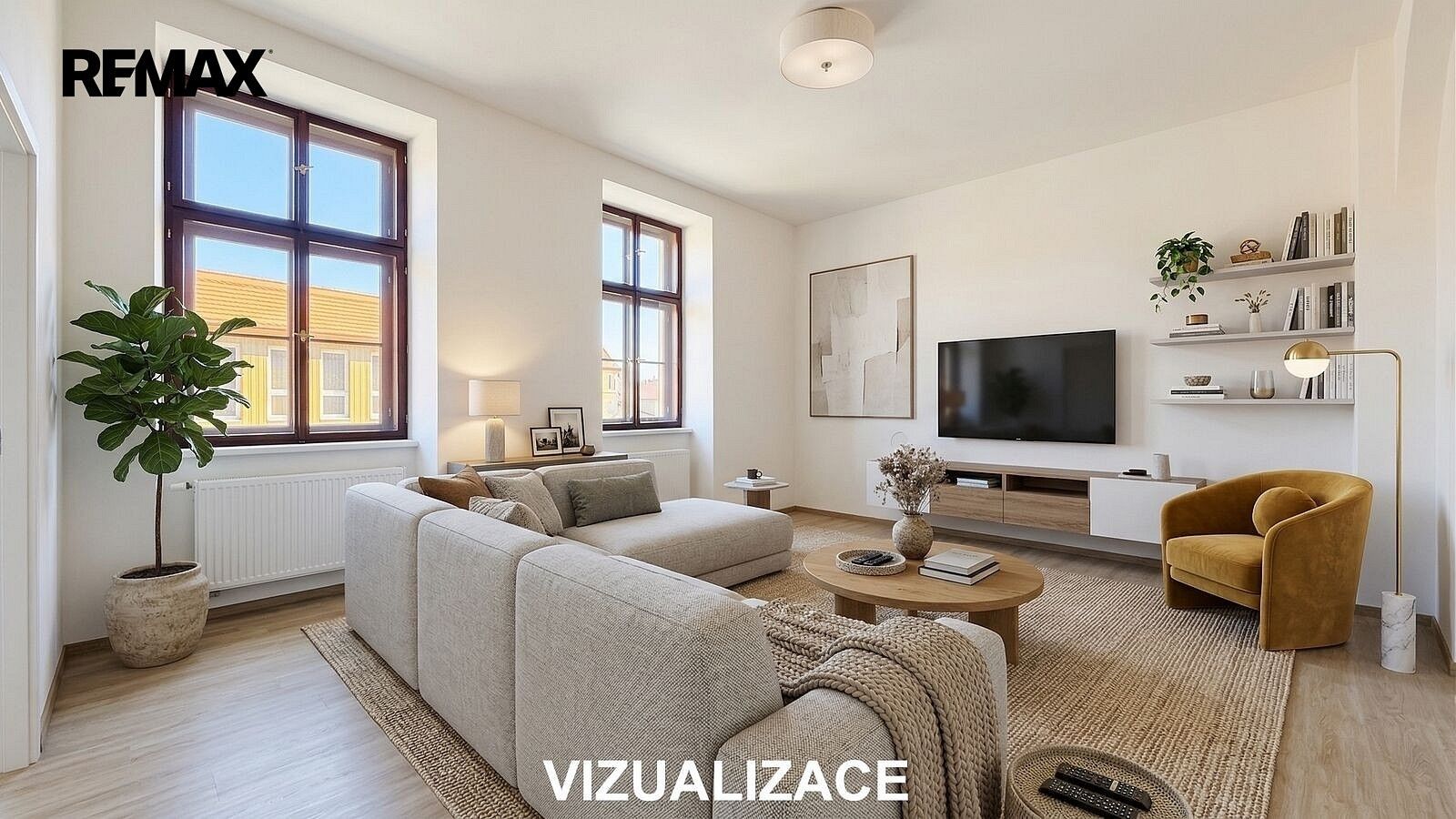 Byt 3+1 · 108 m² · Jemnice, okres Třebíč, Kraj Vysočina - 3