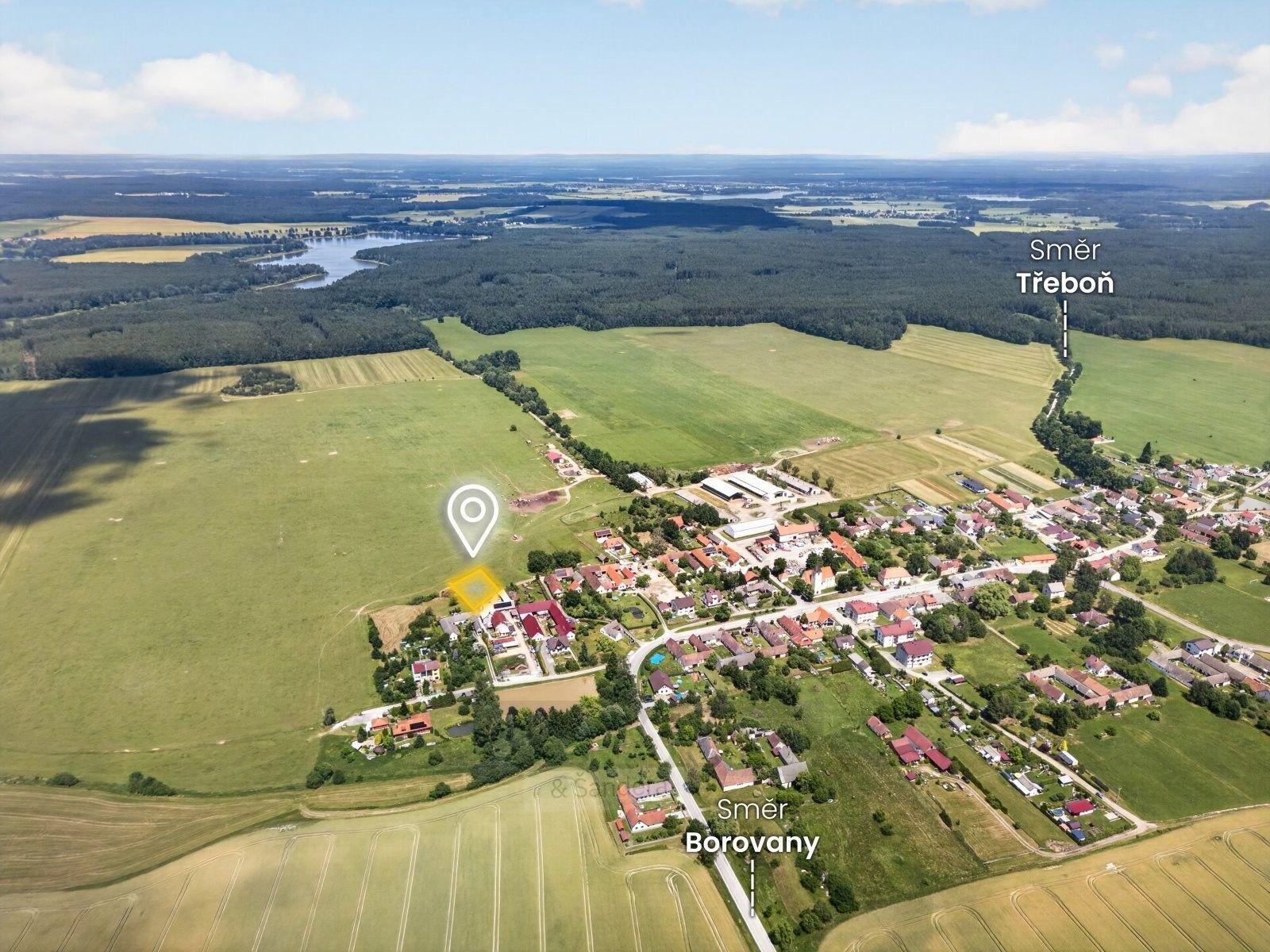 Pozemky pro bydlení, Mladošovice, 1 168 m² - 2