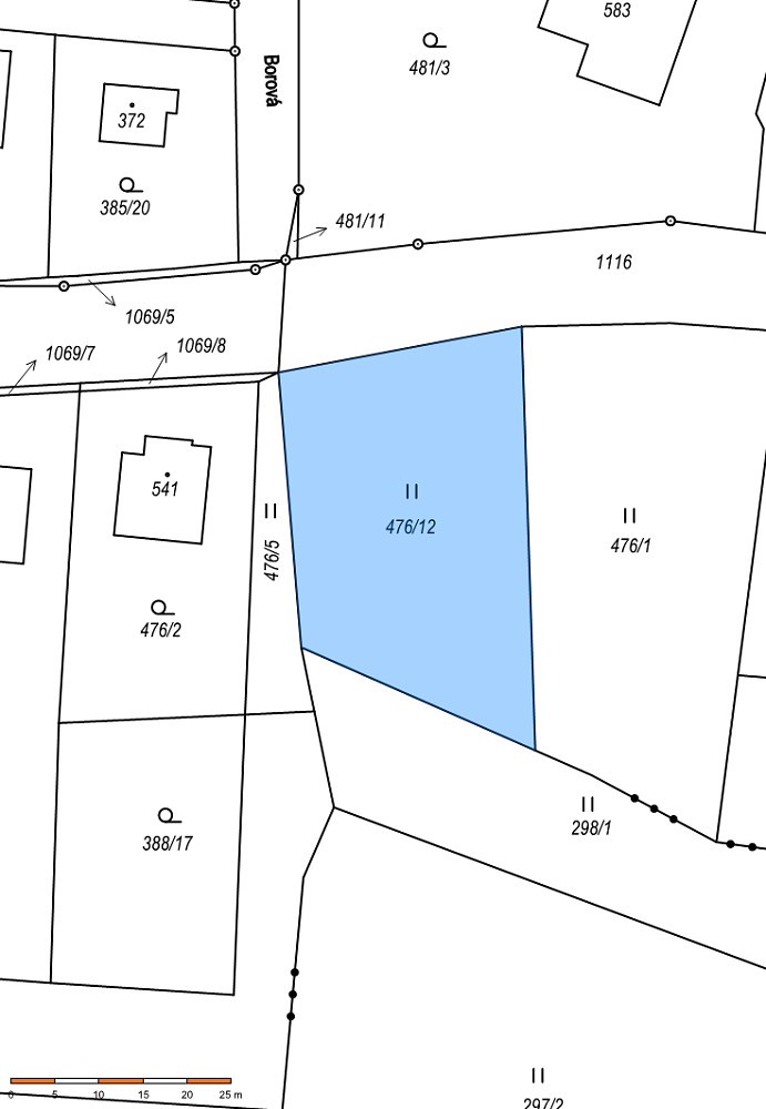 Pozemek pro bydlení, 1 322 m²